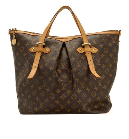 Palermo GM, &pound;695, Handbags, Brown, Canvas, Front view